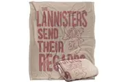 Game Of Thrones Lannisters Send Their Regards Blanket (Multicoloured) (One Size)