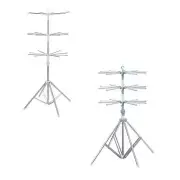 Baby Clothes Rack Hanger Holder Foldable Floor Stand for Indoor Garden Towel