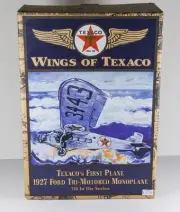 Wings of Texaco 1927 Ford Tri Motor Monoplane Coin Bank