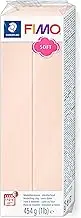 STAEDTLER FIMO Soft Polymer Clay - -Oven Bake Clay for Modeling, Kids, Jewelry, Sculpting, 1 lb Block, Light Flesh 8021-43, 454 (8021-1LB-43)