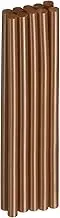 uxcell 10pcs Hot Glue Sticks 0.28" Dia x 5.91" Long EVA Mini Hot Melt Adhesive Glue Stick for Hot Melt Gun Wood Plastic Glass Flowers Fabrics Foam, Brown