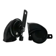 2Pcs Motorcycles Car Snail Horn 12V Electric Air Horn 110DB Speakers Loud Horn