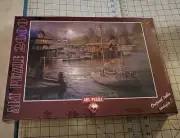 Art Puzzle 2000 Piece Puzzle Harbor Nicky Boehme New Sealed