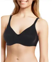Chantelle Women Comfort Chic Molded Bra Black Size 38DD