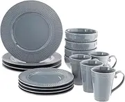 [Mikasa] Italian Countryside 16 Piece Dinnerware Set, Service for 4