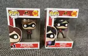 Funko Pop Incredibles 2- 2 Funko Pop- 364- Elastigirl and 365- Violet New