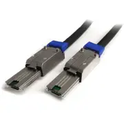 StarTech.com 1m External Mini SAS Cable - Serial Attached SCSI SFF-8088 to SFF-8088 - First End: 1 x 26-pin SFF-8088 Mini-SAS -