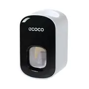 Ecoco Wall mount auto ands Free Toothpaste Dispenser Automatic Toothpaste Squeez
