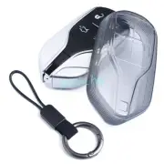 For Maserati Quattroporte Ghibli Levante Soft Thin Key Fob Cover Case Keychain