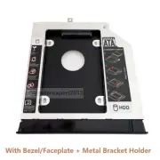with Bezel 2nd HDD SSD Hard Drive Caddy Frame for Lenovo XiaoXin IdeaPad 310 510