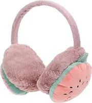 [WRITWAA] 1pc Children's Earmuffs Cozy Plush Earmuffs Foldable Warm Earmuffs Ear Covers Cold Weather Pink Unicorn Ear Muffs Ear Muffs Winter Women Kids Ear Warmers Plate Girl Riding