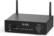 Arylic Bluetooth aptX HD Stereo Amplifier with Audio Transmitter, 2 Channel 50W*2 Amplifier with HDMI ARC, Phono in and Free APP.Support aptX Adaptive(AD) Music Transmission & Reception - B50.