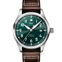 在飛比找PChome24h購物優惠-萬國錶 IWC IW328205 馬克二十 綠面 40mm