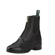 Ariat Heritage IV Waterproof Insulated Zip Paddock Riding Boot, Black Leather