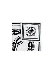 Dolce Gabbana Logo Printed Bath Towel One size White