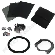FULL ND2 4 8 filter+Pouch Case+72mm Adapter Ring+Holder for Cokin P Series kit