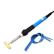 60W Soldering Iron T-Bar Bonding Soldering Iron Kit for LCD Display Pixel Repair Portable Tin Weldi BlackBlue