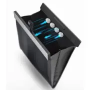 Magnetic Car Rear Seat Hanging PU Leather Storage Bag Garbage Poacket Waterproof (for: Volvo)