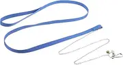 VILLFUL 2pcs Reptile Leash Turtle Training Lead Faux Pet Harness Easy to Use Ring Finger Loop s Size