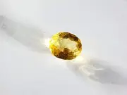 [HOSEKI] Yellow Topaz AAA++ Quality Untreated Unheated Citrine 10.5Cts, Crystal, Crystal