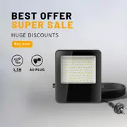 Outway 4x LED Flood Light 20W Outdoor Spotlight Cool White Waterproof