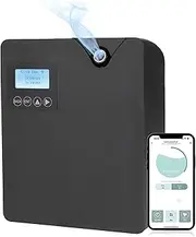 Smart Scent Air Machine, 300ML Aromatherapy Diffuser with Touch Screen & Bluetooths/WiFi Remote App Control, Covering 300-400m³, for Home, Hotel, Office, Bedroom, Spa Black