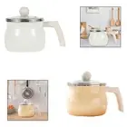 Saucepan Cookware for Cooking Gifts Enamel Ergonomic Handle Kitchen Supplies
