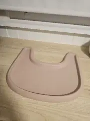 1x Baby Highchair Silicone Tray Full Cover For Stokke Tripp Trapp Pink