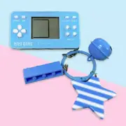 Game Machine with Keychain Entertainment Nostalgic Classic Kids Educational Game