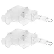 2 Pcs Venetian Curtain Head Wand Tilt for Blinds Window Replacement Part