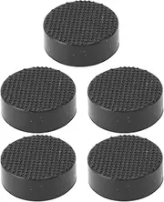[Generic] 5 Pack Silicone Food Processor Switch Protective Caps, for Thermomix TM6 Kitchen Mixer Machine Protection and Decoration (Black)