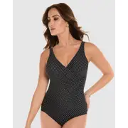 Miraclesuit Swim Must Haves Pin Point Oceanus Soft Cup Shaping Swimsuit