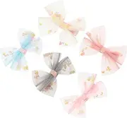 Yardwe Hair Bows Clips 15 Pack Set for Girls Trendy Hair Accessories for Parties Daily Outfits