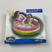 Intex Baby Pool Children Paddling Pool Fun Inflatable Swimming Pool 34 x 10 New