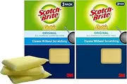 3M Scotch-Brite Dobie All-Purpose Pads, 3-Count (Pack of 2) - FBA_7232F