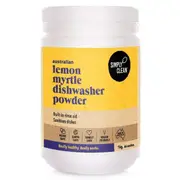 Simply Clean Lemon Myrtle Dishwasher Powder 1kg