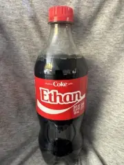 Share a Coke with Ethan 2025 Personalized Gift Coca~Cola Bottle 20oz
