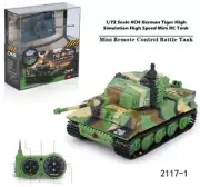 Mini RC Tank Remote Control Military Battle Tank Toy Model Vehicle Children Toy