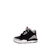 Nike Jordan 3 Retro Black/Fire Red-Cement Grey DM0968-010 Toddler