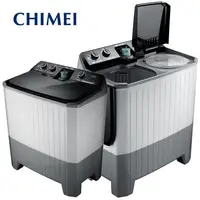 在飛比找蝦皮購物優惠-【全新品】CHIMEI奇美 洗12Kg/脫8Kg雙槽洗衣機 