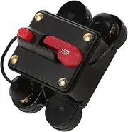 iplusmile Car Insurance Power Supply Rv Circuit Breaker Circuit Breaker for Car Circuit Breaker for Auto Circuit Breaker for Boat Automotive Circuit Breaker Bakelite Black