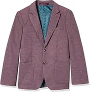 [Isaac Mizrahi] Slim Fit Boy's Solid Textured Blazer