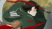 Anime levi ackerman attack on titan wings of Playmat Gaming Mat