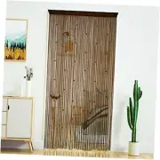 Beaded Curtain Door String Curtains for 39"W x 110"L (Pack of 1) Coffee