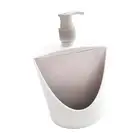 Soap Dispenser and Sponge Holder Liquid Pump Dispenser for Bar Countertop