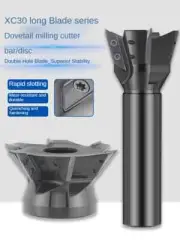 Metal Milling Cutter Rod Tool Holder Durable Steel Long Center Machining Part