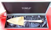 Towle Silverplate Pie Cake Server Frosted Handle Copenhagen NIB