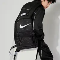 在飛比找蝦皮商城優惠-Nike NSW Swoosh Backpack 黑色 滿版