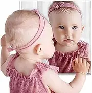 1PCS Full Length Mirror for Kids Bedroom Shatterproof Mirror, Frameless Wall Mirrors for Wall Full Length Kids 12"x12",Long Bedroom Door Closet Mirror,Workout for Home Gym Body Mirror