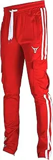 [SCREENSHOT] Mens Hip Hop Premium Slim Fit Urban Track Pants - Athletic Jogger Bottom with Side Taping Streetwear